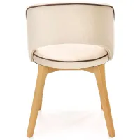 Scaun de bucătărie Halmar Marino Stofă/ Cream photo 5