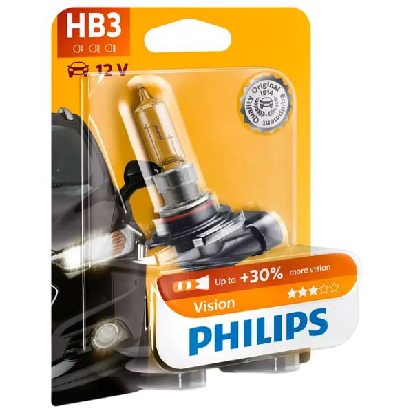 Автомобильная лампа Philips 9005PRB1 Галоген/ HB3/ P20d/ 65 Вт/ 1860лм photo 3