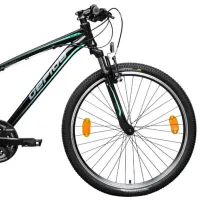 Bicicletă Gepida Mundo 26" 21" Oțel/ Black Green photo 3