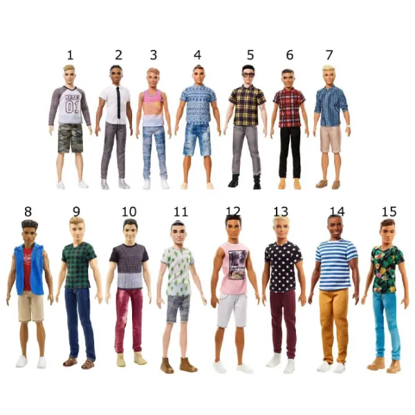 Кукла Mattel Barbie Ken Fashionistas DWK44 модель / 3+ photo 2