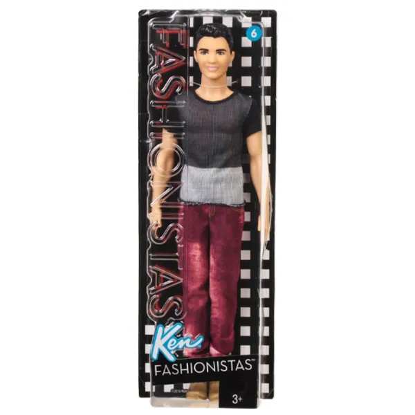 Кукла Mattel Barbie Ken Fashionistas DWK44 модель / 3+ photo 3
