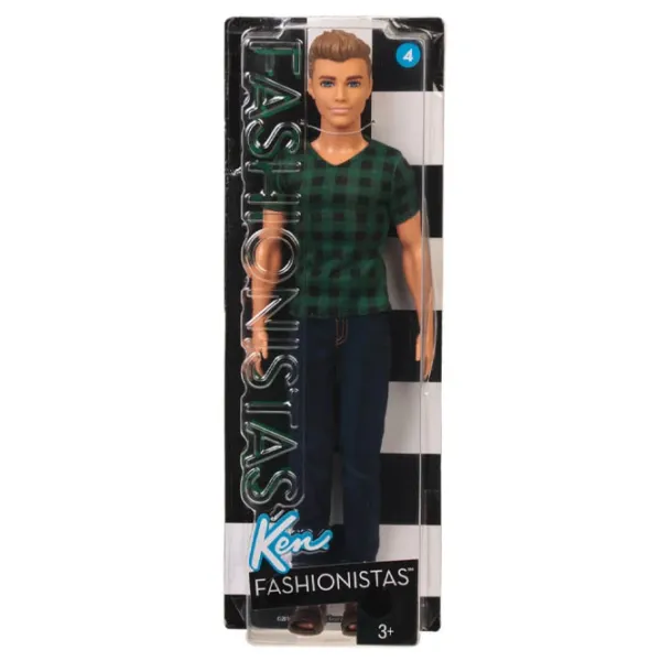 Кукла Mattel Barbie Ken Fashionistas DWK44 модель / 3+ photo 4