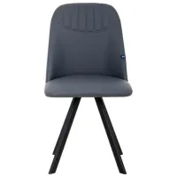 Scaun de bucătărie Nowy Styl Milana 4L ECO-70 Piele artificială/ Black photo 2