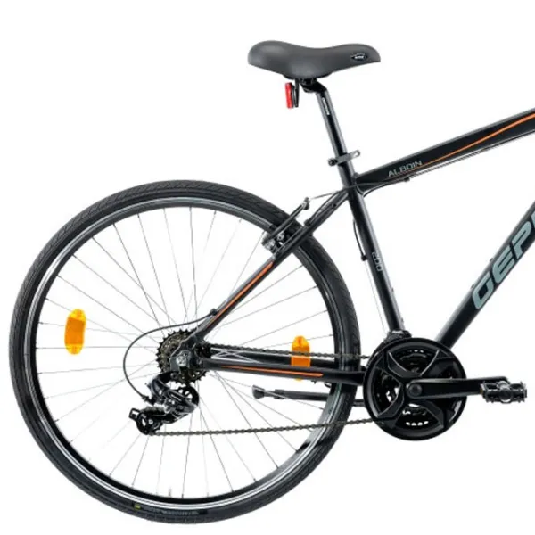 Bicicletă Gepida Alboin 200CRS 28" Oțel/ Gray Orange photo 2 Bicicletă Gepida Alboin 200CRS 28" Oțel/ Gray Orange photo 2