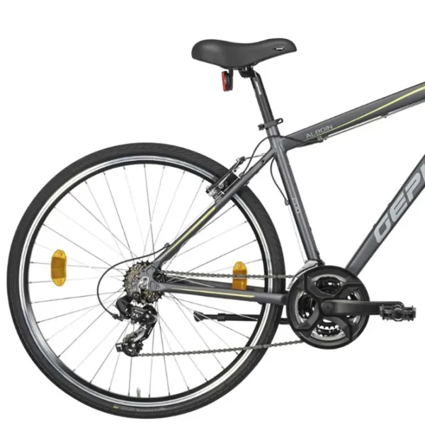 Bicicletă Gepida Alboin 200CRS 28" 22 Oțel/ Gray Yellow photo 2 Bicicletă Gepida Alboin 200CRS 28" 22 Oțel/ Gray Yellow photo 2