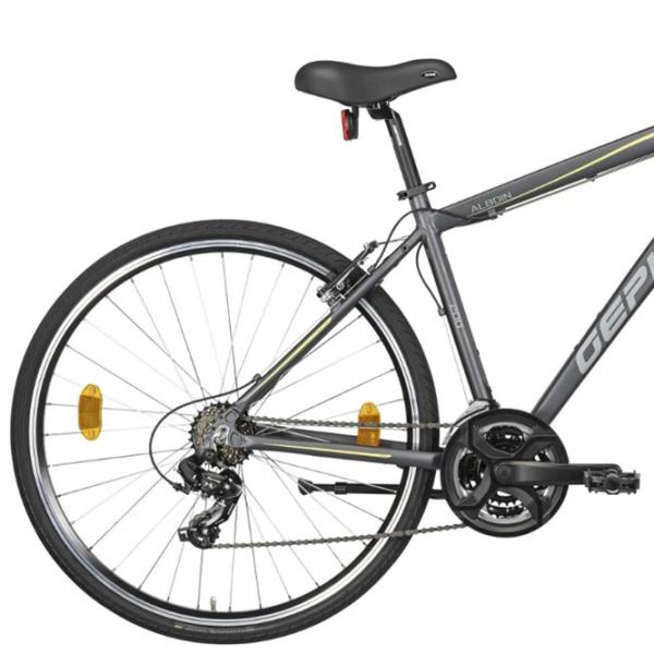 Bicicletă Gepida Alboin 200CRS 28" 22 Oțel/ Gray Yellow photo 2 Bicicletă Gepida Alboin 200CRS 28" 22 Oțel/ Gray Yellow photo 2