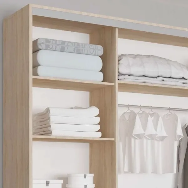 Гардероб Раздвижной Mobildor-Lux ARON 2300 K2 3025 230 x 60см x 220 / ЛДСП / Дуб Сонома photo 5