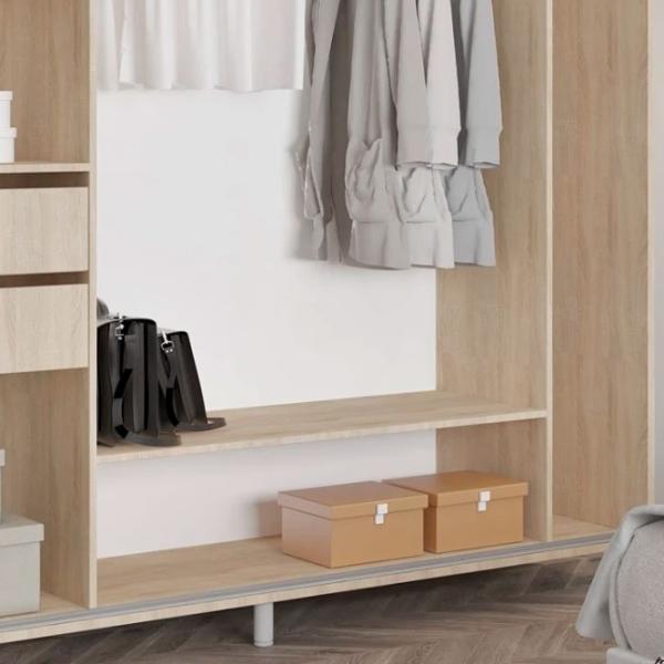 Гардероб Раздвижной Mobildor-Lux ARON 2300 K2 3025 230 x 60см x 220 / ЛДСП / Дуб Сонома photo 6