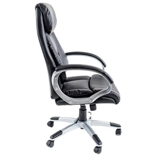 Fotoliu de birou AG Sigma HB Piele artificială/ Black photo 2