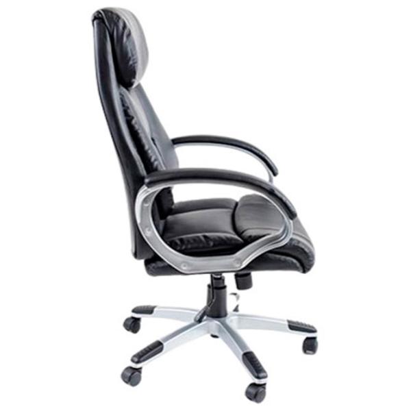Fotoliu de birou AG Sigma HB Piele artificială/ Black photo 2