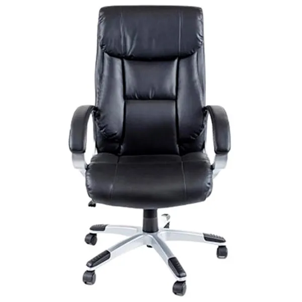 Fotoliu de birou AG Sigma HB Piele artificială/ Black photo 3