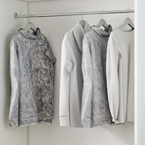 Dulap cupe Mobildor-Lux ARON S 1200 K 8681 120 x 60 x 220 / PAL / Alb briliant photo 6 Dulap cupe Mobildor-Lux ARON S 1200 K 8681 120 x 60 x 220 / PAL / Alb briliant photo 6