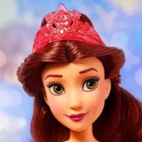 Păpușă Hasbro Royal Shimmer Belle F0898 prințesă / 3+ photo 2
