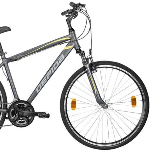 Bicicletă Gepida Alboin 200CRS 28" 20" Oțel/ Gray Yellow photo 3 Bicicletă Gepida Alboin 200CRS 28" 20" Oțel/ Gray Yellow photo 3