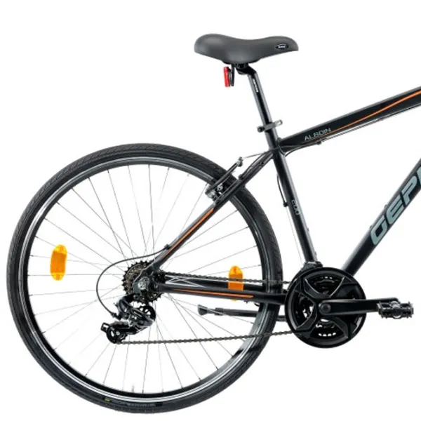 Bicicletă Gepida Alboin 200CRS 28" 19" Oțel/ Black Orange photo 2 Bicicletă Gepida Alboin 200CRS 28" 19" Oțel/ Black Orange photo 2