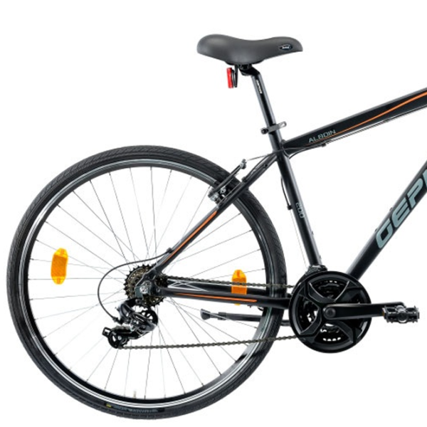 Bicicletă Gepida Alboin 200CRS 28" 19" Oțel/ Black Orange photo 2 Bicicletă Gepida Alboin 200CRS 28" 19" Oțel/ Black Orange photo 2