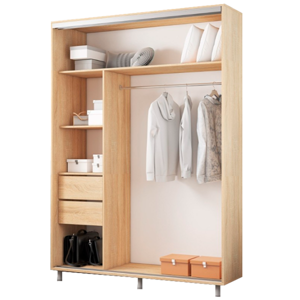 Dulap cupe Mobildor-Lux ARON S 1200 K 3025 120 x 60 x 220 / PAL / Stejar Sonoma photo 2