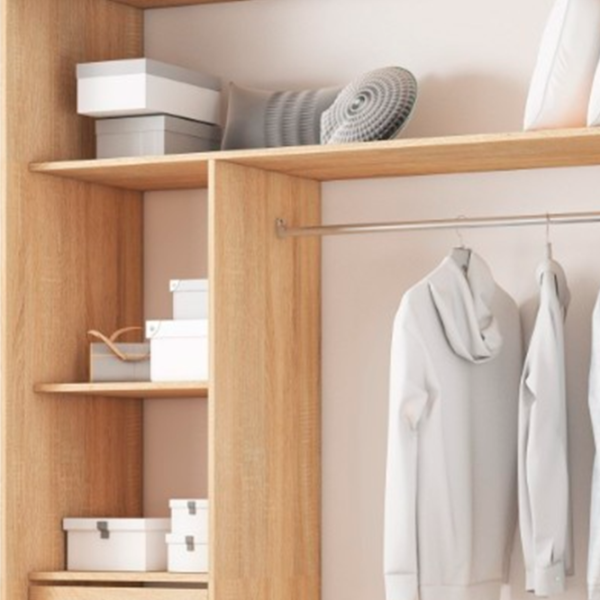 Dulap cupe Mobildor-Lux ARON S 1400 K 3025 140 x 60 x 220 / PAL / Stejar Sonoma photo 3