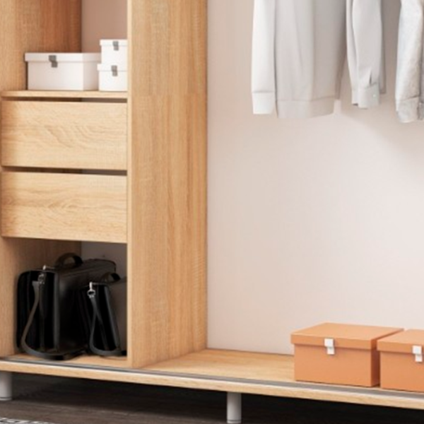 Dulap cupe Mobildor-Lux ARON S 1400 K 3025 140 x 60 x 220 / PAL / Stejar Sonoma photo 4