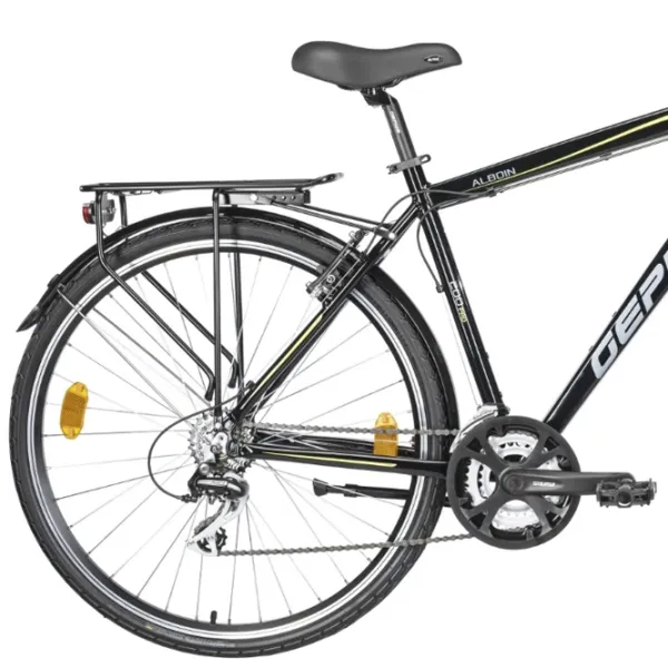 Bicicletă Gepida Alboin 200 PRO 28" 19" Oțel/ Black Yellow photo 2