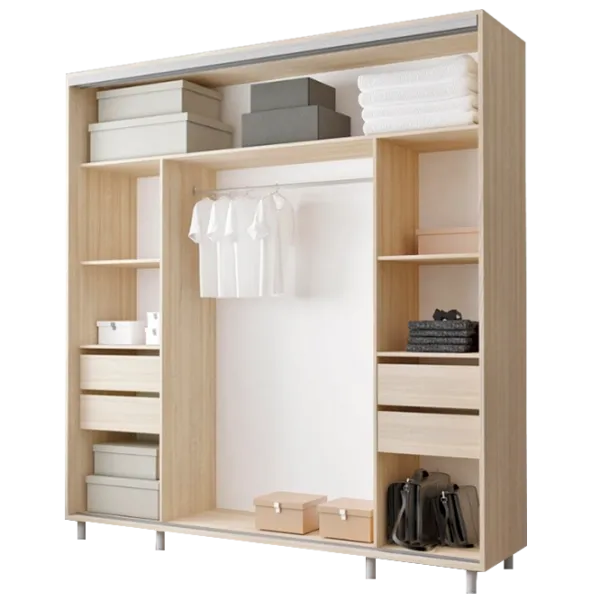 Dulap cupe Mobildor-Lux ARON S 1700 K 3025 170 x 60 x 220 / PAL / Stejar Sonoma photo 2 Dulap cupe Mobildor-Lux ARON S 1700 K 3025 170 x 60 x 220 / PAL / Stejar Sonoma photo 2