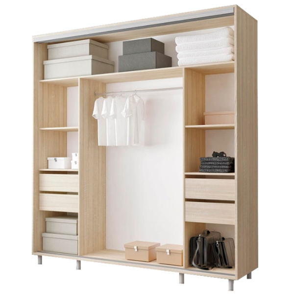 Dulap cupe Mobildor-Lux ARON S 1700 K 3025 170 x 60 x 220 / PAL / Stejar Sonoma photo 2 Dulap cupe Mobildor-Lux ARON S 1700 K 3025 170 x 60 x 220 / PAL / Stejar Sonoma photo 2