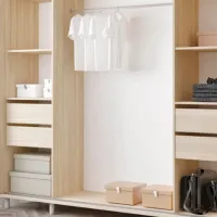 Dulap cupe Mobildor-Lux ARON S 1700 K 3025 170 x 60 x 220 / PAL / Stejar Sonoma photo 5