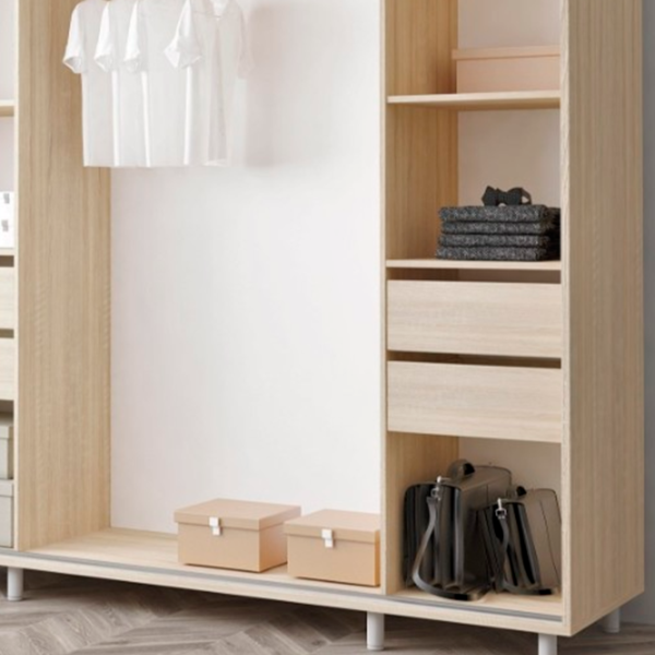 Dulap cupe Mobildor-Lux ARON S 18000 K 3025 180 x 60 x 220 / PAL / Stejar Sonoma photo 3