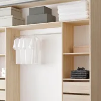 Dulap cupe Mobildor-Lux ARON S 1900 K 3025 190 x 60 x 220 / PAL / Stejar Sonoma photo 4