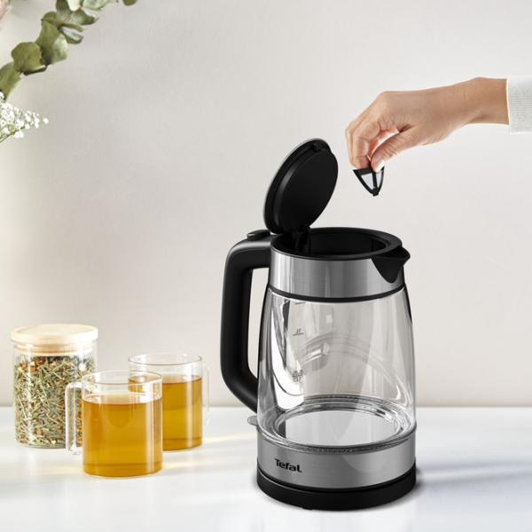 Электрочайник Tefal KI700830 1.7л / Скрытый / Нержавеющая сталь photo 4
