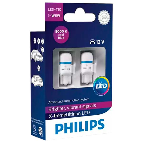 Lampă auto Philips 127998000KX2 LED/ W5W/ W2.1x9.5d/ 5 W/ 60 lm photo 2 Lampă auto Philips 127998000KX2 LED/ W5W/ W2.1x9.5d/ 5 W/ 60 lm photo 2
