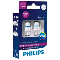 Lampă auto Philips 127998000KX2 LED/ W5W/ W2.1x9.5d/ 5 W/ 60 lm photo 2
