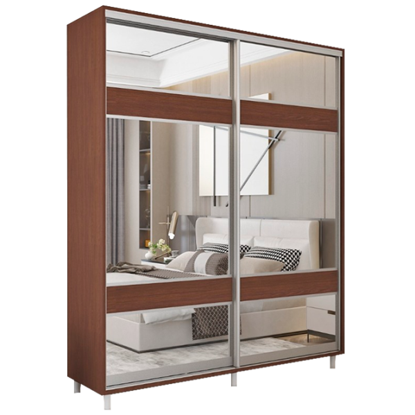 Dulap cupe Mobildor-Lux ARON 1000 K2 2226 100 x 60 x 220 / LPAL / Wenghe photo 2