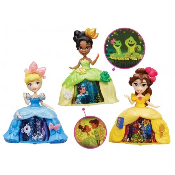 Păpușă Disney Princess Small Doll Transformation B8962 prințesă/ 3+ photo 2