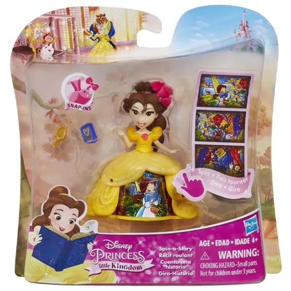 Păpușă Disney Princess Small Doll Transformation B8962 prințesă/ 3+ photo 3