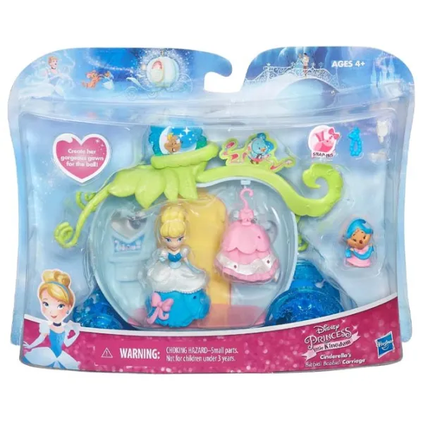 Păpușă Disney Princess Small Doll Playset B5344 prințesă/ 3+ photo 3