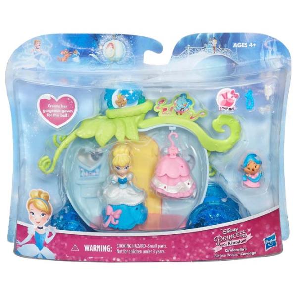 Păpușă Disney Princess Small Doll Playset B5344 prințesă/ 3+ photo 3