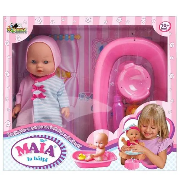 Păpușă Maia La Baita NOR6050 bebeluș/ 1+ photo 3 Păpușă Maia La Baita NOR6050 bebeluș/ 1+ photo 3