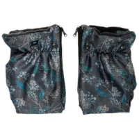Mănuși pentru cărucior Womar Zaffiro Plush Poliester, Poliester/ Blue photo 2