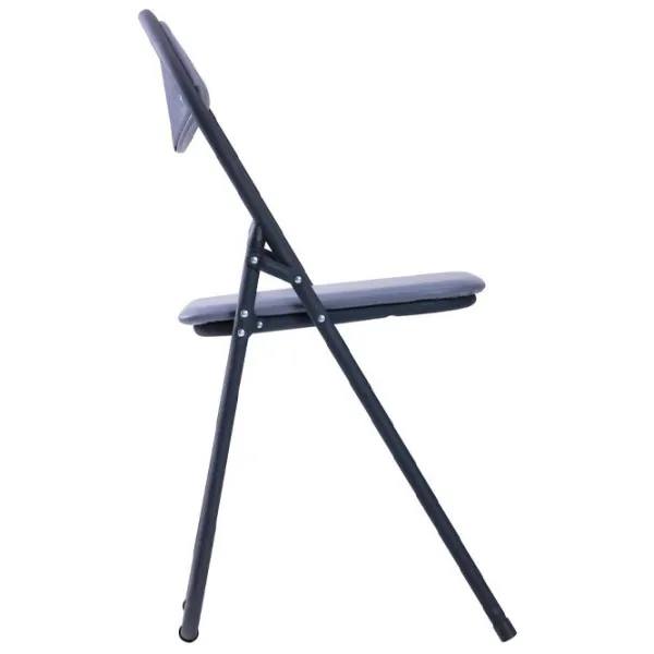 Scaun de grădină AG Joker Metal/ Piele artificială/ Black Gray photo 2
