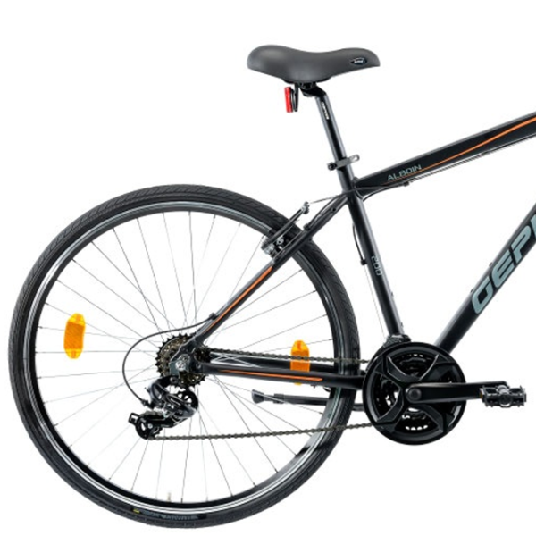 Bicicletă Gepida Alboin 200CRS 28" 21" Oțel/ Black Orange photo 2 Bicicletă Gepida Alboin 200CRS 28" 21" Oțel/ Black Orange photo 2