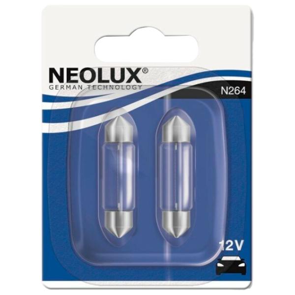 Lampă auto Neolux N264-02B Halogen/ C10W, C5W, W10W/ SV8.5-8/ 10 W photo 3