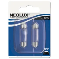 Автомобильная лампа Neolux N264-02B Галоген/ C10W, C5W, W10W/ SV8.5-8/ 10 Вт photo 3