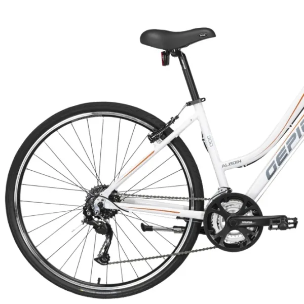 Bicicletă Gepida Alboin 300CRS 28" 19" Oțel/ White Orange photo 2 Bicicletă Gepida Alboin 300CRS 28" 19" Oțel/ White Orange photo 2