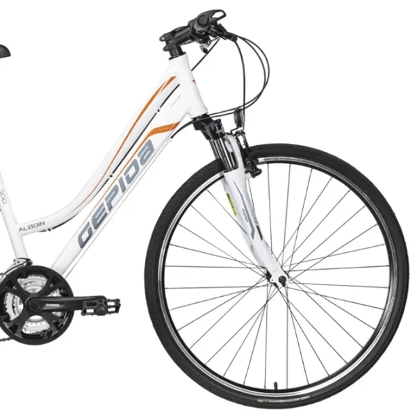 Bicicletă Gepida Alboin 300CRS 28" 19" Oțel/ White Orange photo 3 Bicicletă Gepida Alboin 300CRS 28" 19" Oțel/ White Orange photo 3