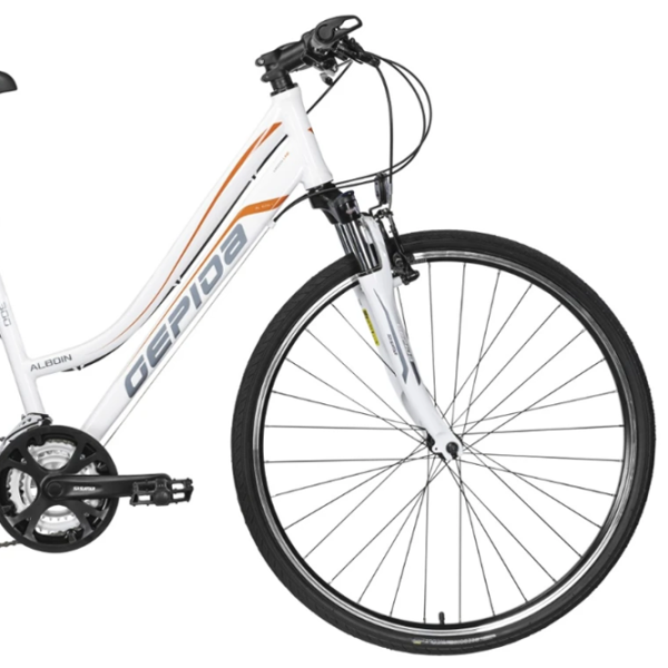 Bicicletă Gepida Alboin 300CRS 28" 19" Oțel/ White Orange photo 3 Bicicletă Gepida Alboin 300CRS 28" 19" Oțel/ White Orange photo 3