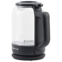 Электрочайник Polaris PWK 1712CGLD 1.5л / Скрытый / Черный photo 2