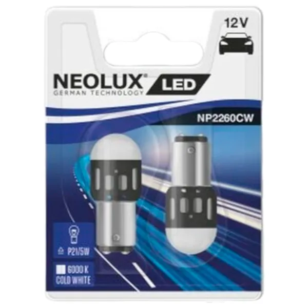 Lampă auto Neolux NP2260CW-02B LED/ P21/ BAY15d/ 1.2 W/ 85 lm photo 2