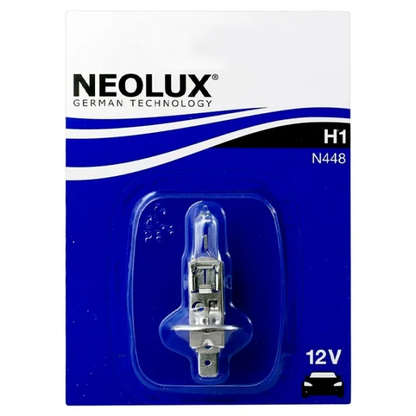 Lampă auto Neolux N448-01B Halogen/ H1/ P14.5s/ 55 W/ 1550lm photo 2