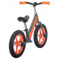 Bicicletă fără pedale Kikka Boo Leo 11" 13" Metal/ Black Orange photo 2